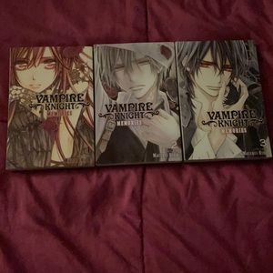 Vampire Knight Memories manga by Matsuri Hino 1,2,&3